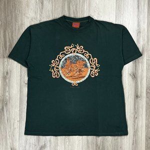 Zoe Vintage Greece Green XL Graphic T-Shirt